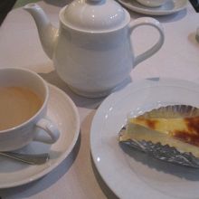 チーズケーキがおいしい！