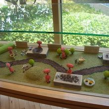 展示にも工夫が