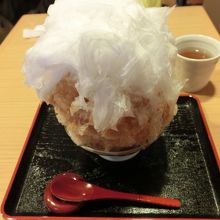 ほうじ茶のかき氷