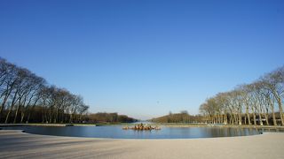 ２月はのヴェルサイユは寒かった