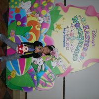 ホテルの一画に写真スポットがありました。