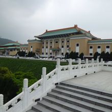 展示品は撮影禁止ですから建物の外観写真になります。