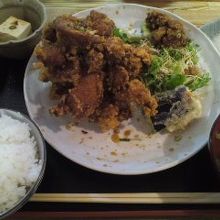 どかんと唐揚げ