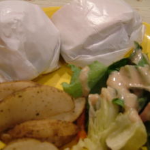 一人旅の夕飯♡ローストビーフサンド８５００ｗ