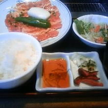 カルビ定食７２０円