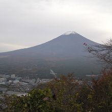 富士山の雄大な眺め