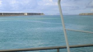 西表島の玄関港