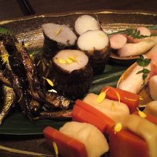 野菜の盛り合わせ