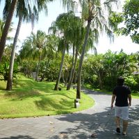 ヴィラ棟周辺を散歩しても気持ちいい♪