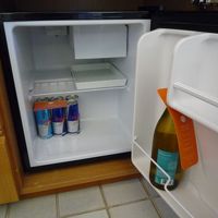 ミニバーにはあまり入っていないので自分でいろいろ入れられます