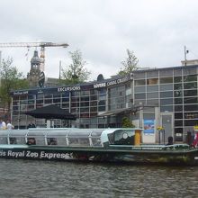アムステルダム運河クルーズ船