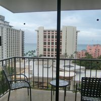 ホテルの窓からの眺めです。