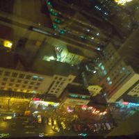 室内より・・駅方面夜景