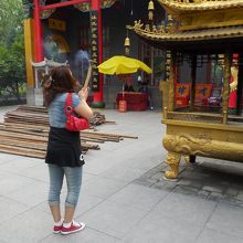 お祈り始め・・東西南北