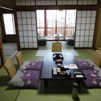 広めの和室で、ゆったりできます