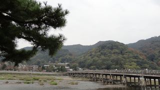 一度はじっくり遠くから眺めたい渡月橋