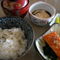 朝食　和食のメイン