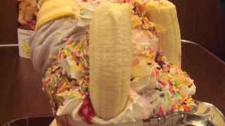 バケツアイス食べちゃいました