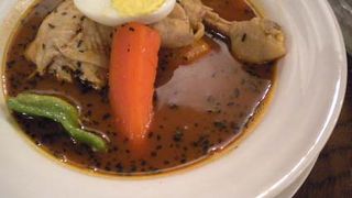 ほろほろチキンのスープカレー