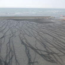 昆布が乾される風景