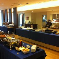 朝食会場