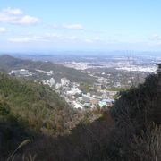 六甲山から見る裏側の景色