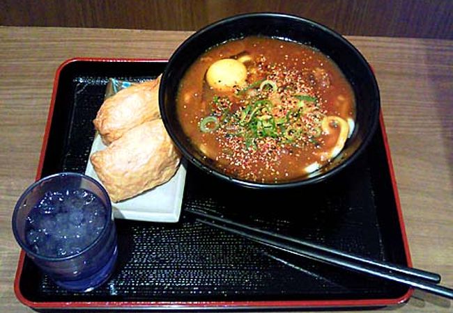 天王寺駅構内、天王寺うどんのカレーうどん