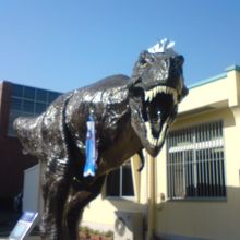 入り口にある実物大模型