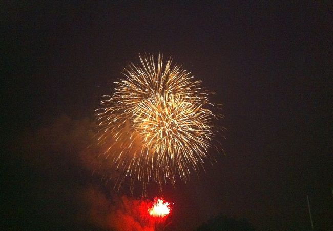 地元感あふれる花火大会