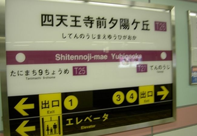 大阪の歴史地区。その拠点駅