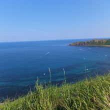 トレッキングコースから眺めるスコトン岬