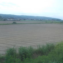 水田よりも畑が多い風情でした