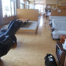 休憩スペースの様子