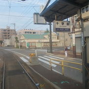 函館観光の拠点となる市電駅です