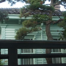 洋風部分の様子