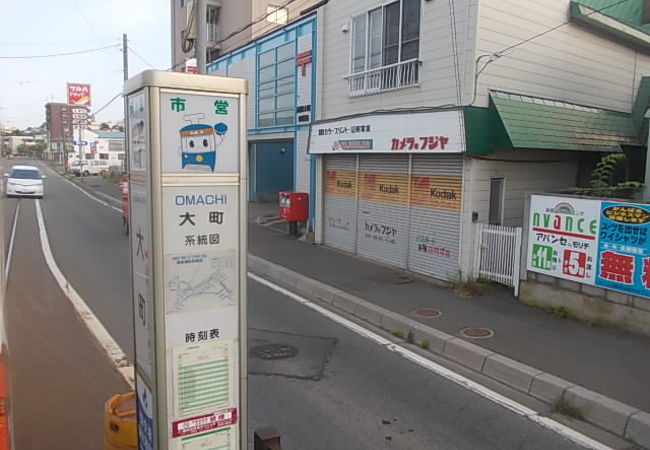 再びローカルな風情が強くなるエリアです