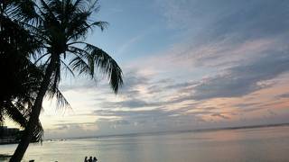 のんびりしたビーチ