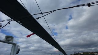 ボスポラス大橋 --- まさに東西文明の架け橋です！
