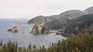 夕日が美しい海岸