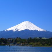 富士五湖からの眺めは良いです