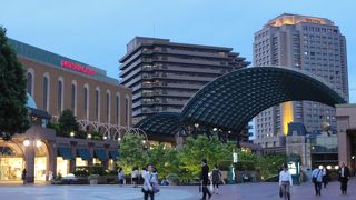 色々な施設が集まっている