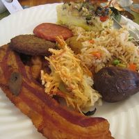 朝食　生野菜が少ないです