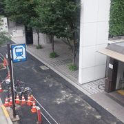 駅上は道路です