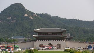 光化門広場からの素晴らしい風景