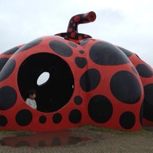 美術品が島のいたるところに