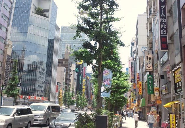 秋葉原電気街まで歩いて行ける距離