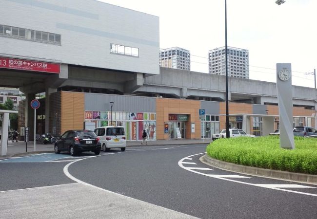 駅周辺は開発途上中