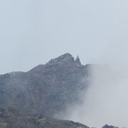 普賢岳の噴火でできた溶岩ドーム（平成新山）が一望できます