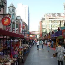 露店がたくさん