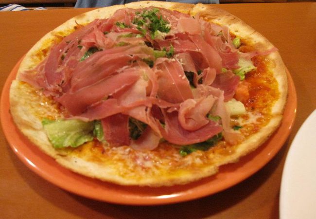 生ハムがおいしい